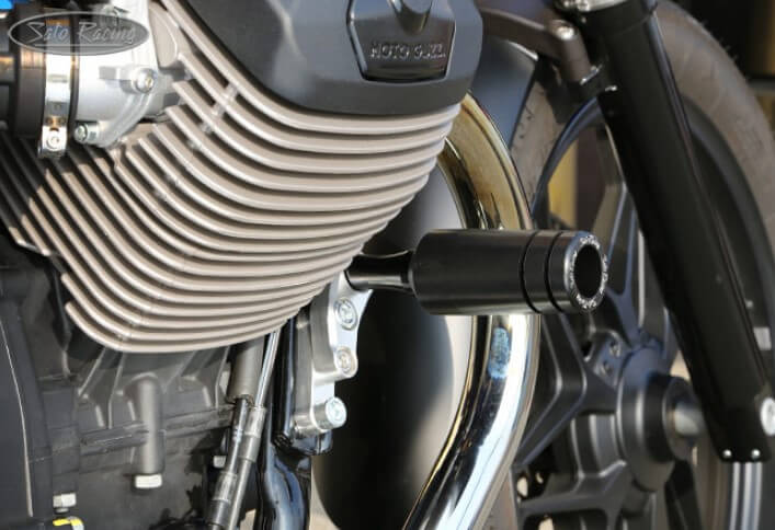 Sato Racing Frame Sliders '15-'20 Moto Guzzi V7 II/V7 III