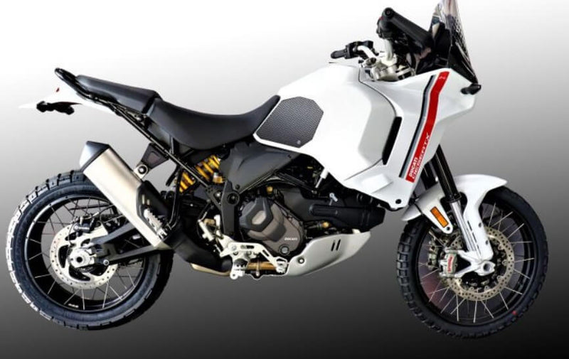 TechSpec Snake Skin Tank Grips '22+ Ducati DesertX