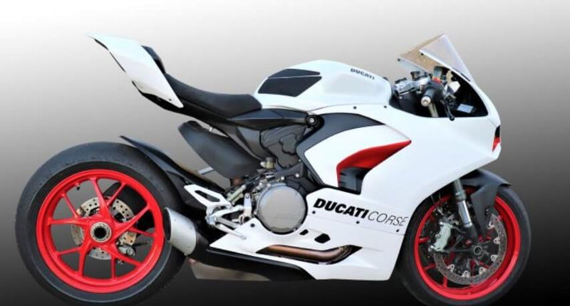 TechSpec Snake Skin Tank Grips Ducati '12+ Panigale V4/ '22+ Panigale V2 (Track Day Kit)