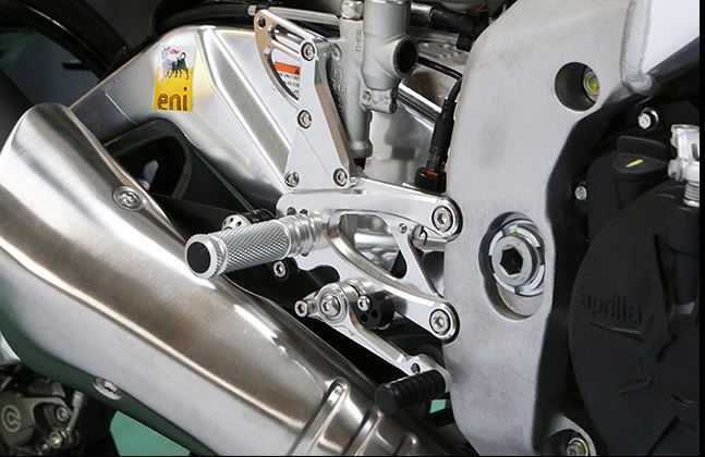 Sato Racing Adjustable Rearsets '13-'16 Aprilia RSV4 Factory/R APRC ABS, Tuono V4 R APRC ABS