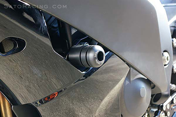 Sato Racing No-Cut Frame Sliders '08-'16 Yamaha YZF R6