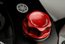 LighTech Steering Stem Head Nut - RED