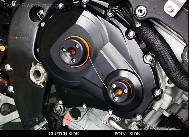 Sato Racing Timing Hole Plug (Clutch Side Only) for Suzuki GSXR600/750 '06-'16, GSXR1000 '07-'16, GSX-S1000/F '15-'16