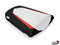 LuiMoto Tribal Blade Seat Cover 07-12 Honda CBR600RR - Black/Red/Cf White