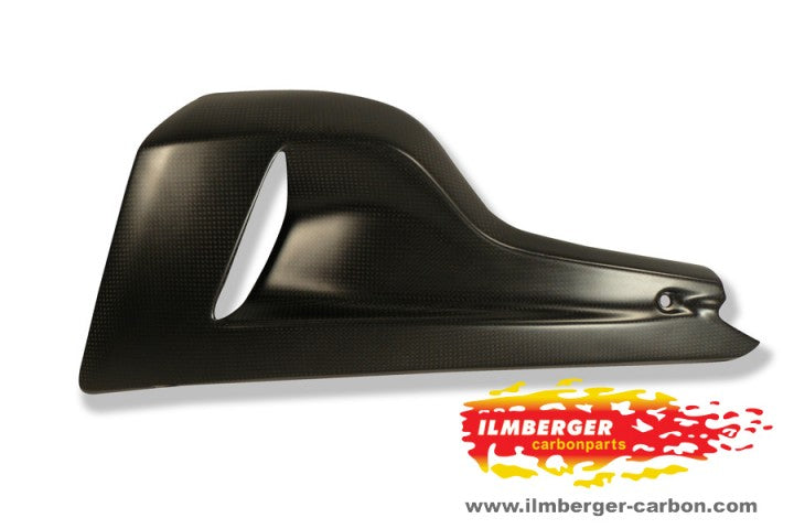 ILMBERGER Carbon Fiber Bellypan Left Side 2011-2012 Ducati Diavel