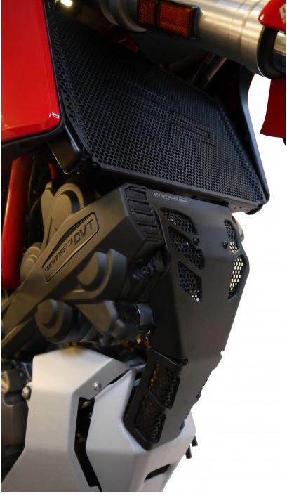 Evotech Performance Radiator + Engine Guard '15-'17 Ducati Multistrada 1200/S/S D air/Pikes Peak