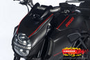 ILMBERGER Carbon Fiber Headlight Cover 2011-2012 Ducati Diavel