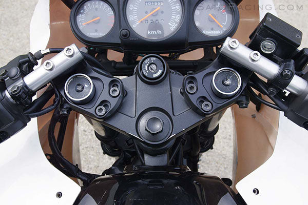 Sato Racing Handle Bars Clip-Ons for '08-'12 Kawasaki Ninja 250, '13-'15 Ninja 300