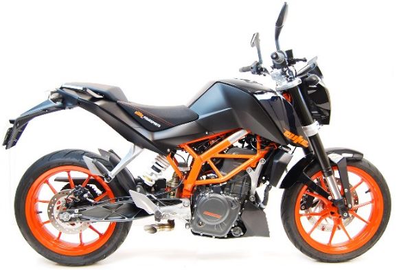 Competition Werkes GP Stainless Steel Slip-on Exhaust 2015-2016 KTM 390 Duke / RC 390