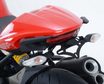 R&G Racing Tail Tidy / Fender Eliminator Kit for 2014-2015 Ducati Monster 821/1200 [LP0166BK]