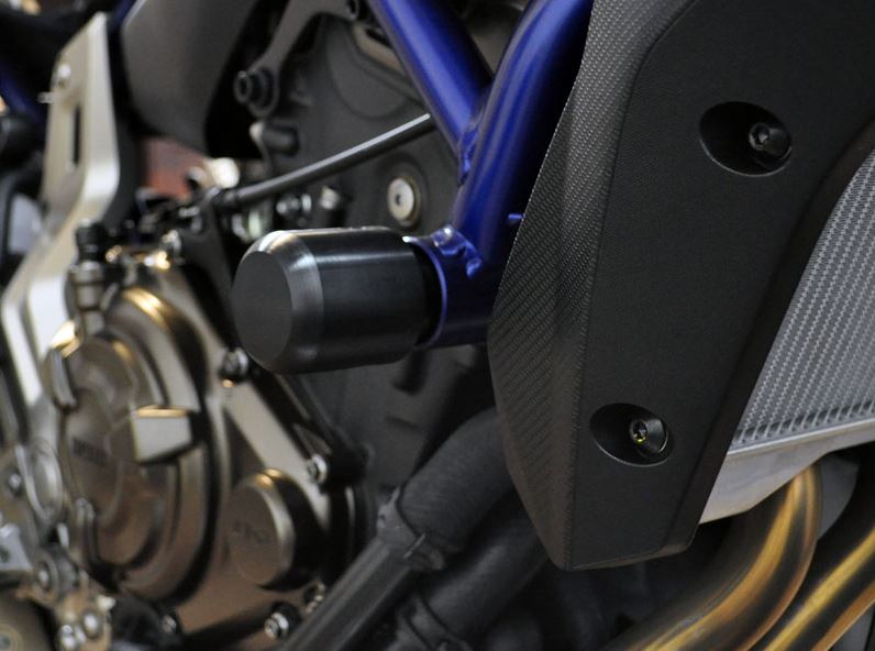 Woodcraft Frame Slider Kit 15-25 Yamaha FZ07/MT07/XSR700/R7