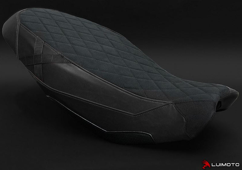 Luimoto Military X Seat Covers 2015+ Ducati Scrambler - Black/Black