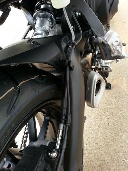 Spiegler Stainless Steel Brake Lines Kit for 2016-2017 Yamaha XSR 900 ABS | Orig Routing [S-YA0310] 