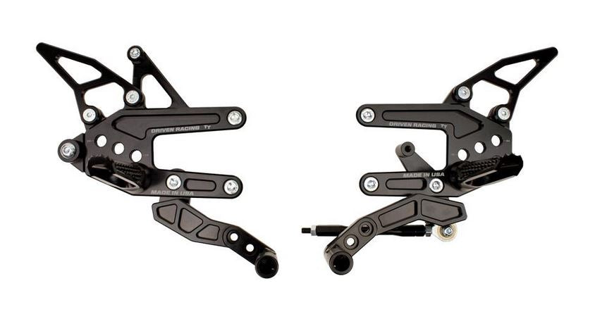 Driven Racing TT Rearset For 2011-2015 Aprilia RSV4 (APRC Models Only) | DRP-719