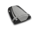 LuiMoto Tribal Flight CF Seat Covers 2004-2007 Honda CBR1000RR - CF Silver/CF Black/Black RR logo