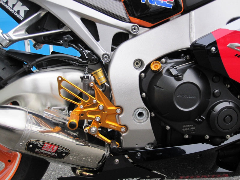 Sato Racing Adjustable Rearsets '09-'16 Honda CBR1000RR ABS