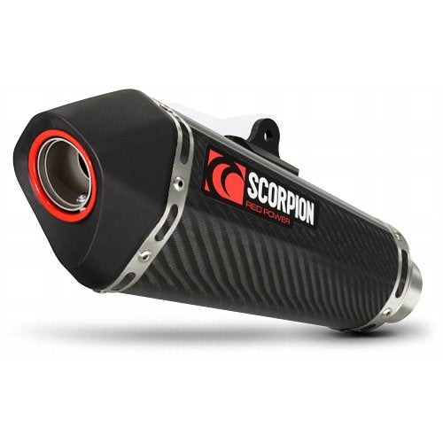 Scorpion Serket Taper Slip-On Exhaust System for 2014-2017 Yamaha FZ-09 / MT-09 - Carbon