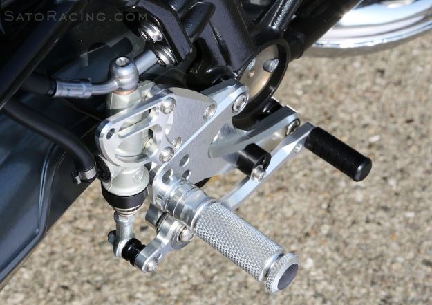 Sato Racing Adjustable Rearsets for 2014-2015 BMW R Nine T