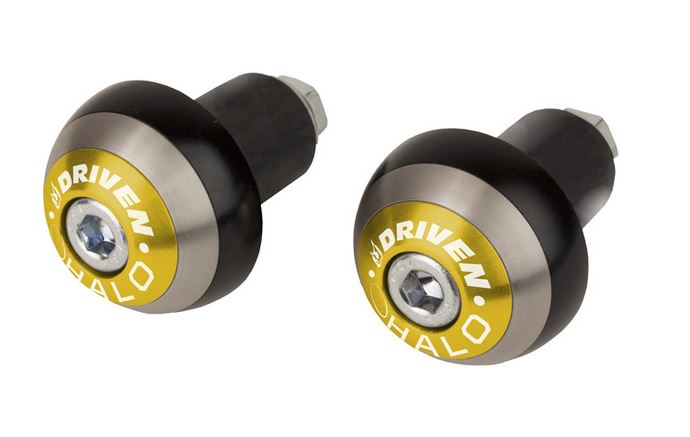 Driven Racing Halo Stainless Steel Bar Ends