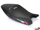LuiMoto Team Italia Seat Cover Ducati 696/796/1100 - Sp Black/Cf Black
