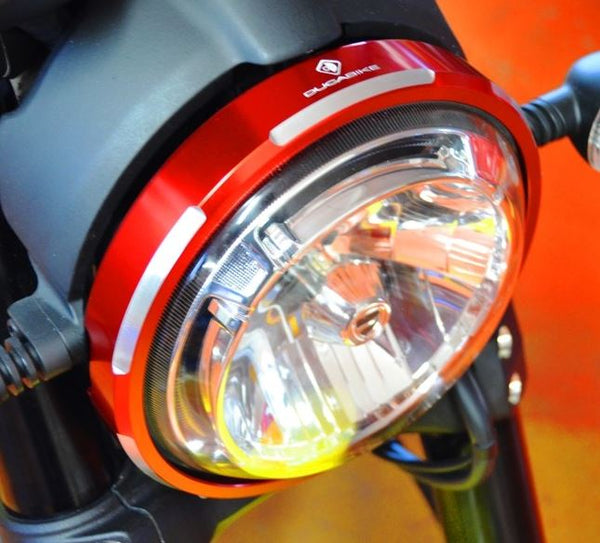 DucaBike CFSCRA01 Billet Aluminium Headlight Trim for Ducati