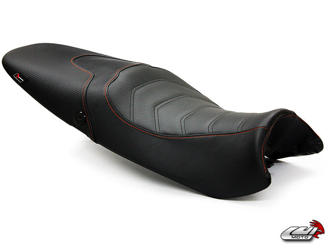 CF Black w/Orange Stitching