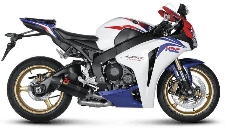Akrapovic Slip On Line (Carbon) Open Exhaust System For 2008-2013 Honda CBR1000RR / ABS