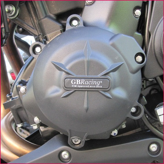 GB Racing STOCK Engine Covers Protection Bundle for '06-'16 Kawasaki ER6n, ER6f
