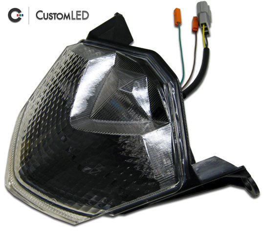 Custom LED Blaster-X Integrated LED Tail Light - Complete Unit '09-'12 Kawasaki ZX6R, '08-'10 ZX10R