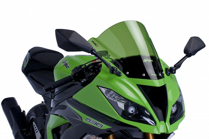 Puig Z Racing Windscreen for 2013-2015 Kawasaki ZX6R 636