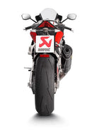 Akarapovic Slip On Line (Carbon) OPEN Exhaust System 2015-2016 Aprilia RSV4 | S-A10SO68-ZC