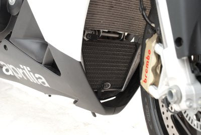 R&G Racing Oil Cooler Guard for 2009-2012 Aprilia RSV4 / R / APRC, 2011-2012 Tuono V4