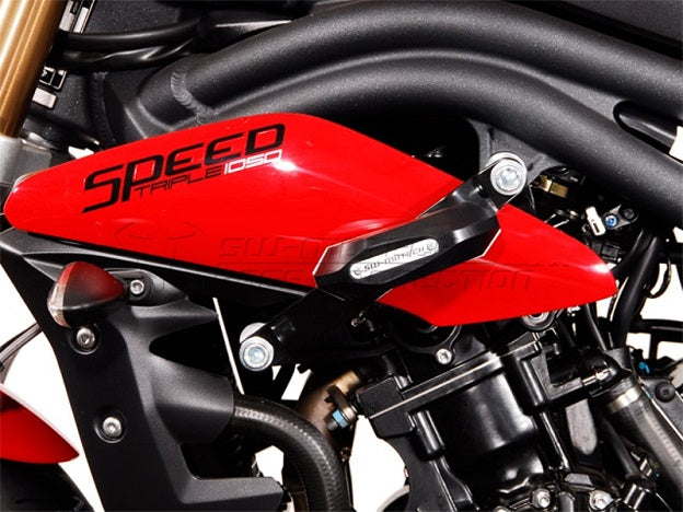 SW-Motech Frame Sliders Kit For 2011-2015 Triumph Speed Triple / R 1050