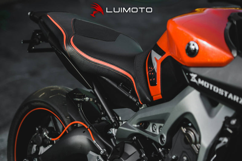 LuiMoto Team Yamaha Seat Covers For 2014-2015 Yamaha MT-09 / FZ-09