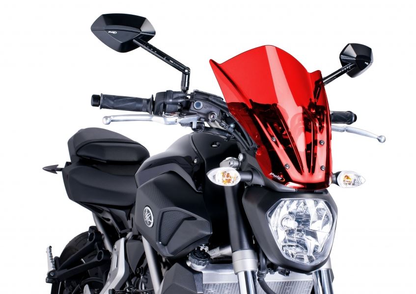 Puig Naked New Generation Touring Windscreens 2014-2016 Yamaha FZ-07 / MT-07 