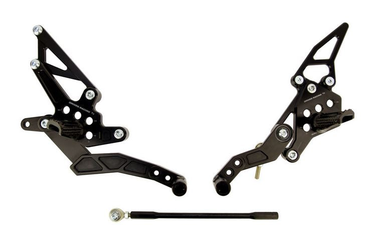 Driven Racing TT Rearsets For 2014-2017 Yamaha FZ07 / MT07