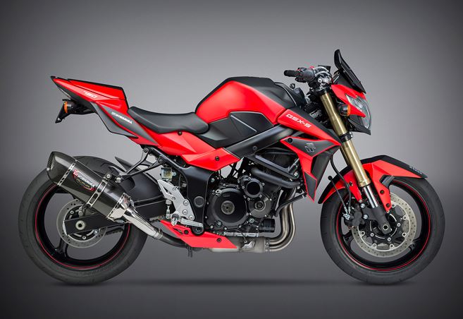 Yoshimura Signature ALPHA Slip-on Exhaust System for '15-'16 Suzuki GSX-S750/Z