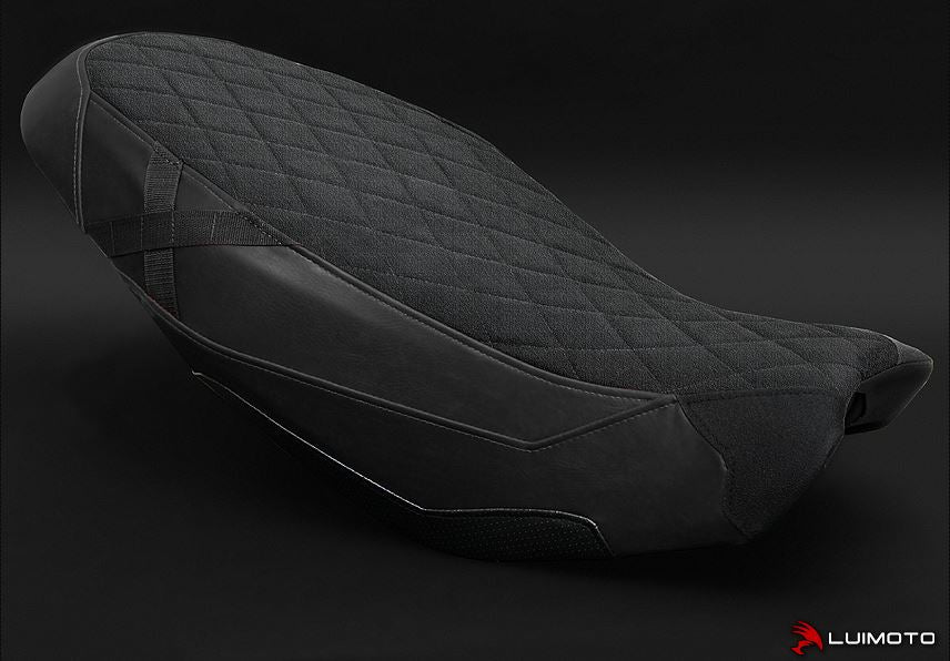 Luimoto Military X Seat Covers 2015+ Ducati Scrambler - Black/Black