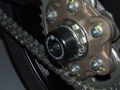 R&G Racing Rear Axle Sliders / Spindle Bobbins for 2010-Onwards Ducati Multistrada 1200 / S / GT