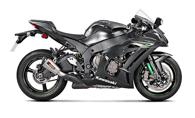 Akrapovic Slip-On Line (Titanium) Exhaust System 2016-2017 Kawasaki Ninja ZX10R | S-K10SO17-ASZ