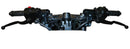 WoodCraft Clip-Ons Assembly Black Bars for '08-'12 Kawasaki Ninja 250, '13-'17 Ninja 300