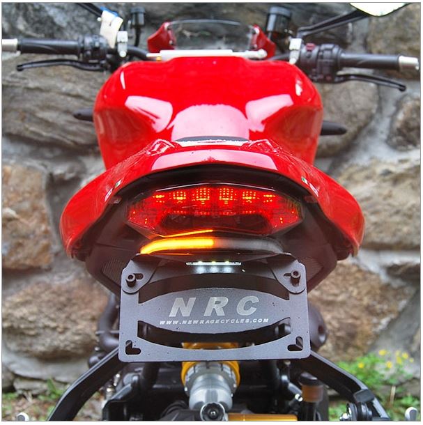 New Rage Cycles Standard Fender Eliminator Kit for 2016+ Ducati Monster 1200 R