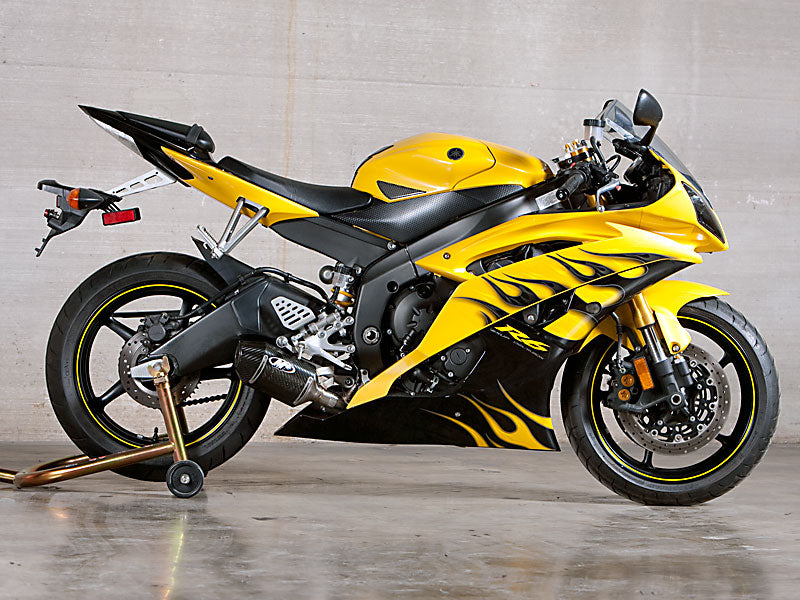 M4 Street Slayer Carbon Slip On Exhaust System '06-'20 Yamaha R6