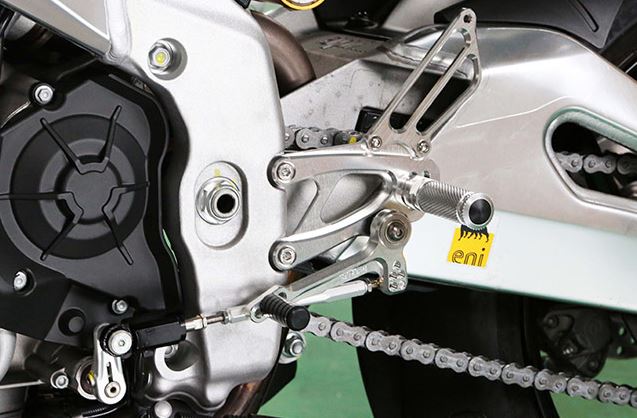 Sato Racing Adjustable Rearsets 2013-2015 Aprilia RSV4 Factory/R APRC ABS, Tuono V4 R APRC ABS