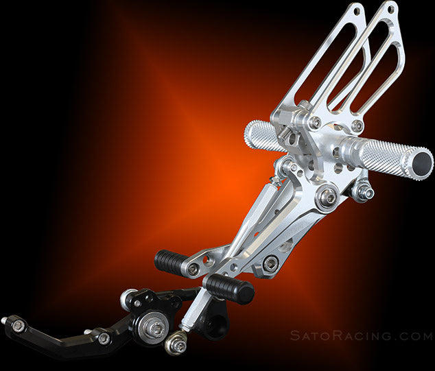 Sato Racing Adjustable Rearsets for 2012-2013 KTM 690 Duke