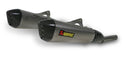 Akrapovic Slip-On Line (Titanium) EC Type Approval Exhaust Systems For '11-'20 BMW K1600GT/GTL