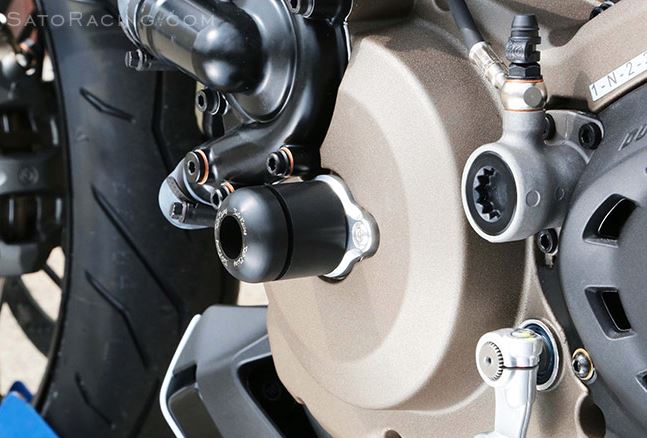 Sato Racing LHS Engine Slider for Ducati Scrambler, Monster 821/1200 [D-M1214ESL]