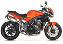 Scorpion Serket Parallel Slip-on Exhaust System '05-'10 Triumph Speed Triple 1050