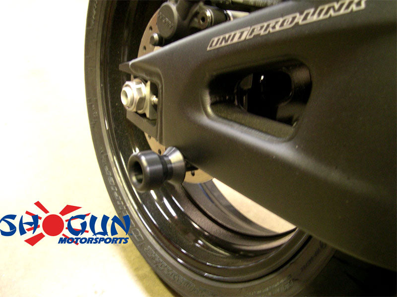 Shogun No-Cut Frame Slider Kit Black for 2007-2008 Honda CBR600RR