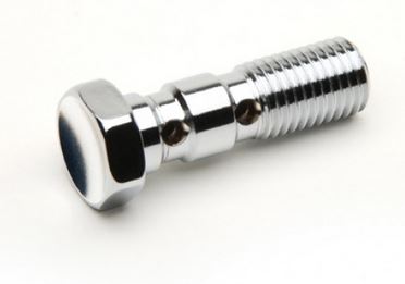 Spiegler Colored Aluminum Anodized Double Banjo Bolts